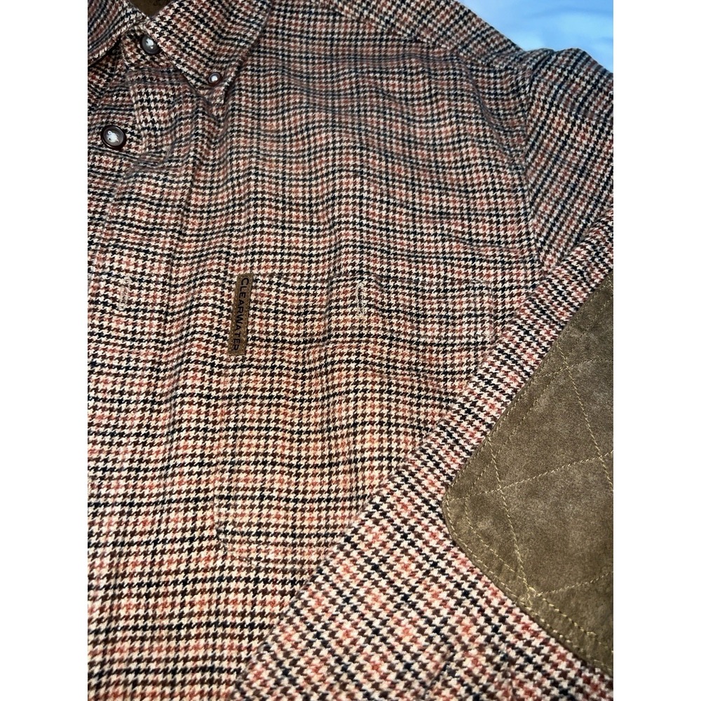 Clearwater Outfitters Sportswear Hunting Shirt Plaid Button Down Men's Medium